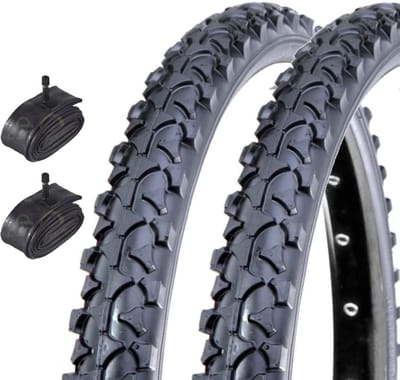 2x Fietsbanden 16 x 1.75 (44-305) met Binnenbanden - Amerikaans Ventiel - Geschikt voor Kinderfiets/Mountainbike