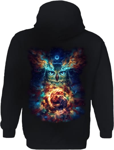Uil Heelal Aurowla The Coloured House Hoodie S