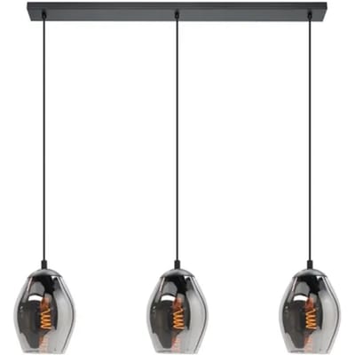 Eglo Hanglamp Almagro Zwart 3xe27