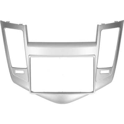2Din Stereo Radio Fascia DVD Audio Navigatie Paneel Frame Geschikt voor Chevrolet Cruze 20092011 white