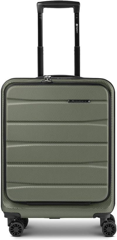 Franky Munich 4.0 4 wielen Cabinewagen 55 cm Laptopvak met uitbreidingsplooi - Harde bagage - TSA slot - olive dull