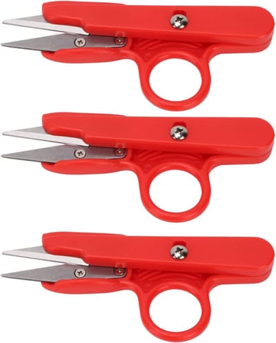 Stainless Steel Scharen voor Breien, Knutselen en DIY Projecten - 3 Stuks Handmatige Scharen voor Precisiewerk