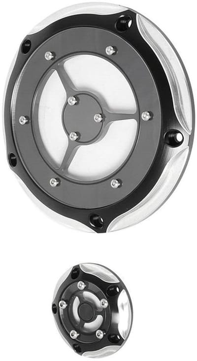 Golden crown - Derby Timer Clutch - Motorfiets Cover - Aluminium