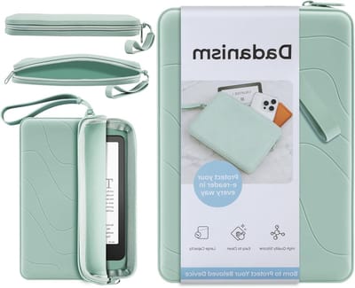 7 Inch Silicone Clutch voor Kindle Paperwhite, Kobo en Nook E-readers - Multifunctionele Tas met Anti-Dust Coating en Ruimte voor Telefoon