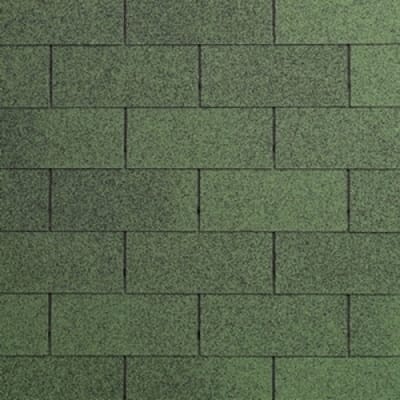Intergard dakshingles groen topkwaliteit voor tuinhuisjes en blokhutten, prijs per 3m2