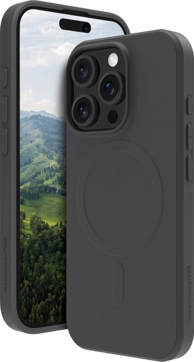 Dbramante1928 - Greenland Pro Mag geschikt voor iPhone 16 Pro Hoesje - night black