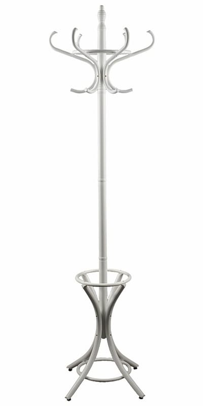 Stema WDR-1/WE Serie - Staande Kapstok - Wit - 184cm - Draaibare Kroon