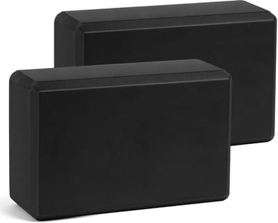 Unyqoos® Set van 2 antislip yogablokken voor verbeterde flexibiliteit en balans