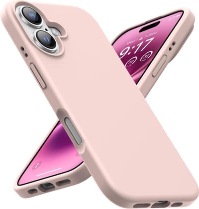 Arara Hoesje Geschikt voor iPhone 16 Hoesje Siliconen - liquid Backcover - Zand