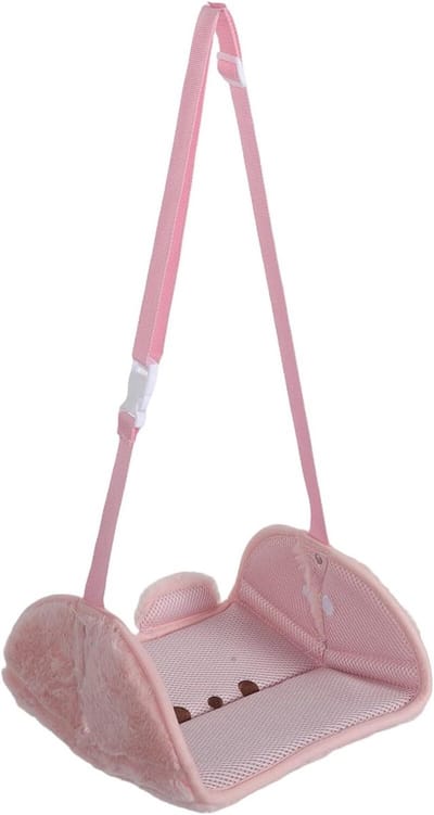 Voetenhangmat Auto - Voetensteun Reis - Comfortabel Reizen - Universele Pasvorm - 27.5 x 25.5 cm - Beige