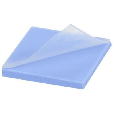 Autocollant thermique en silice, pour carte graphique CPU d'ordinateur portable, Northbridge et Southbridge, refroidissement à semi-conducteurs 1.0mm gray