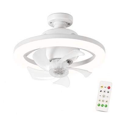 House of Balance Ventilator Lamp - Plafond Ventilator met Verlichting - Led lamp - Ventilator - Plafond - Zoder boren - Dimbaar