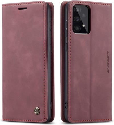 CaseMe Hoesje - Geschikt voor Samsung Galaxy A53 Hoesje - CaseMe 013 Book Case - Bordeaux