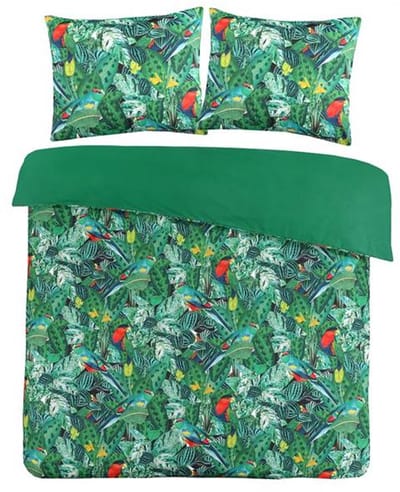 Papillon Beo - Dekbedovertrek - Tweepersoons - 200x200x/220 cm + 2 kussenslopen 60x70 cm - Navy