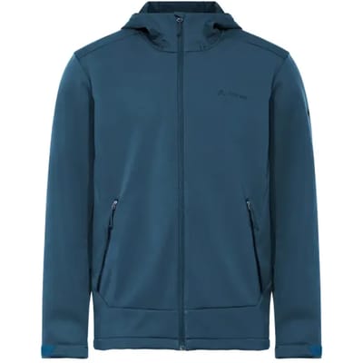 VAUDE Everhike softshell hoody, softshell jack, heren outdoor sportjassen, niet-waterdicht, winddicht, softshell, capuchonloos, regular pasvorm