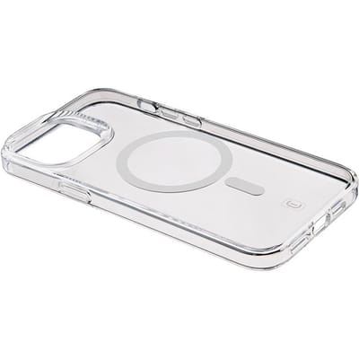 Cellularline GLOSSMAGIPH15T Backcover Apple iPhone 15 Transparant MagSafe compatible, Stootbestendig