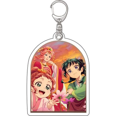 6cm Populaire Anime Maomao Jinshi Lihua Porte-clés pour Accessoires Sac Femme Kawaii Porte-clés Bijoux Fans d'Animation Amis Cadeaux 6 cm&Commonly&Commonly brown