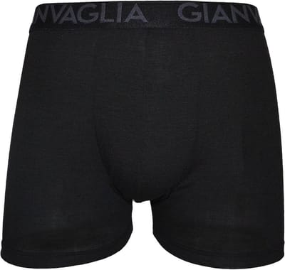 Heren boxershorts 4-pack - Zwart - Maat XXL