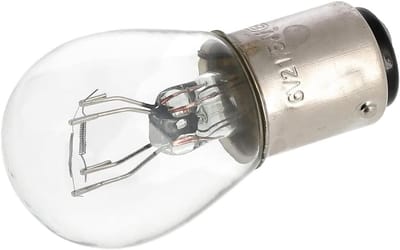 Kogellamp - Remlichtlamp Achterlichtlamp - Verlichting Voertuig - Dubbele Gloeidraad - 6V 21/5W - Transparant