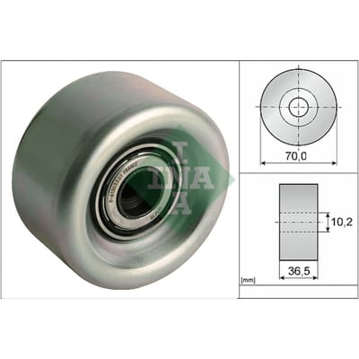 Schaeffler Ina Rondsel/geleiderpoelie, V-riem INA 532 0918 10