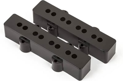 Fender 992038000 pickup covers Jazz Bass®, zwart, plastic, set van 2