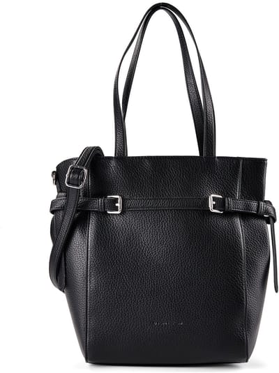 TOM TAILOR shopper schoudertas Sora Zip Shopper Black zwart