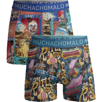 Muchachomalo Boxershort Heren – 2 Pack – 95% Katoen – Heren Ondergoed – Kleding – Stevig Ondergoed – Onderbroeken Heren