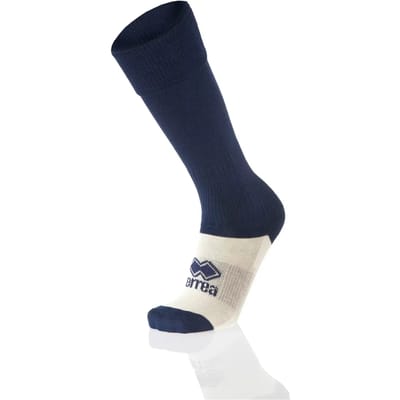 Errea - sportsokken - voetbalsokken - met voet Pl Kid - Polyester - Navy - Sportwear - maat 35-40