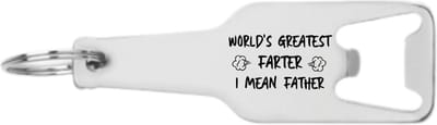Akyol - world's greatest farter i mean father flesopener - Papa - de liefste vader - grappige tekst - vaderdag cadeautjes - vaderdag - cadeau - verjaardagscadeau - verjaardag - kado - geschenk - gift - vader artikelen - 105 x 25mm