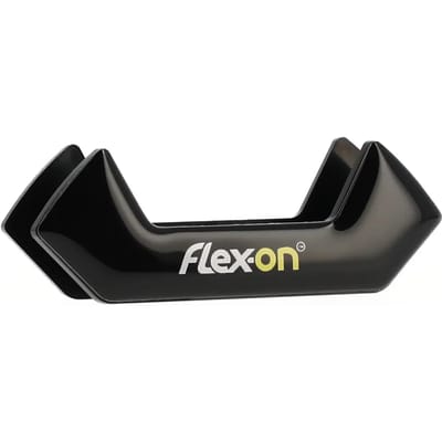 Persoonlijke sticker voor stijgbeugels met gele doos Flex-On Safe-On