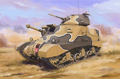 Trumpeter Modelbouwpakket Militaire voertuigen - 63535 M3 Medium Tank Plastic - 1:35 - Modelbouw