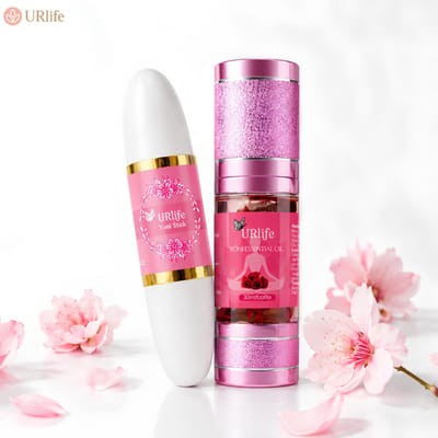 URlife Yoni Stick & Olie Set – Intieme Verzorging Vrouw – Vaginale Verzorging & pH-Balans – Frisheid, Hydratatie & Comfort – Tegen Droogheid, Geur & Ongemak