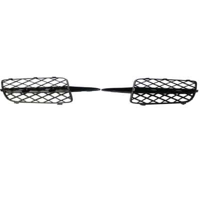 Vervanging voor BMW X5 E70 2007 2010 Voorbumper N S Links & Rechts Grille Met Zwarte Sierlijst zwart