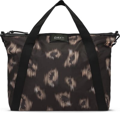 DAY ET Schoudertas Reistas Day Gweneth RE-P Ikat Crossbody Bag Black Zwart Beige