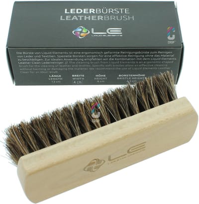 Liquid Elements Textiel & Leer borstel
