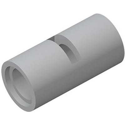 10 STUKS 62462 75535 Pin Connector Bouwstenen Rond 2L Met Sleuf Verbindingstuk Leren-Gerichte Deeltjes Speelgoed Kinderen Verjaardagscadeaus 10pcs