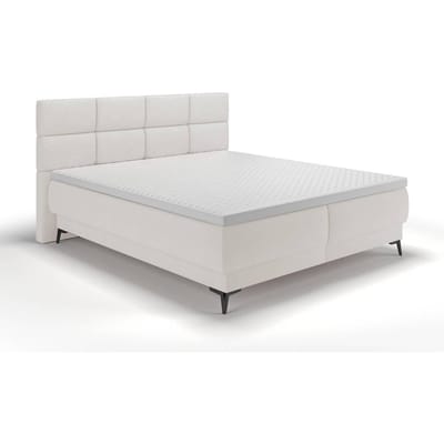 Boxspring Reyuno velvet met opbergruimte 180 x 200 cm | Selsey Design