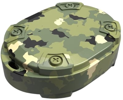 Fivesquare Smart Outdoor GPS Tracker – IP67 Waterdicht – Werkt met Apple Find My - Groen – 600mAh – Anti-Shock – Huisdieren, Bagage & Tools