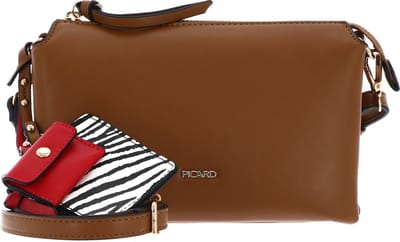 PICARD Schoudertas Safari Shoulder Bag Cognac Bruine