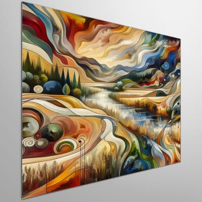 Kunstprint | Wanddecoratie | Dibond | 60 × 60 cm