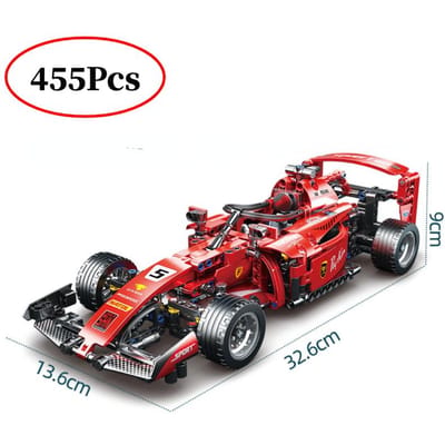 Hoge Kwaliteit 455 Stuks Hoge Kwaliteit Bouwen Hoge Kwaliteit Blokken Hoge Kwaliteit Racen Hoge Kwaliteit Rood Hoge Kwaliteit Auto Hoge Kwaliteit Formule