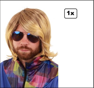 Pruik blond Anton aus Tirol - apres ski oostenrijk tirol zwitserland Oktoberfest ski leraar bier feest biertje