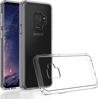 BMAX TPU hard case hoesje geschikt voor Samsung Galaxy S9 / Hard cover - Transparant