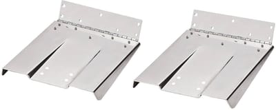 Edelstalen Trimflappen paar 30,5 x 45,7 cm, Boten 8-11 m