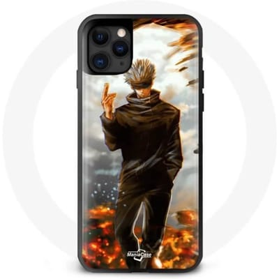 Hoesje Iphone 12 Mini Satoru Gojo Jujutsu Kaisen Anime kunst
