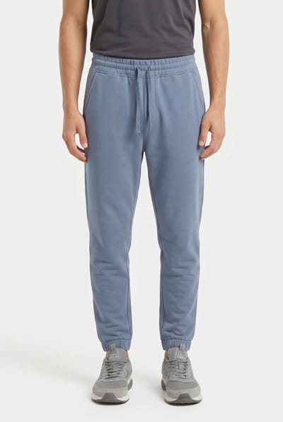 Reiss Garment Dye Jogger Airforce Blue Taglia: S | Pantaloni Outlet | Uomo | Blu