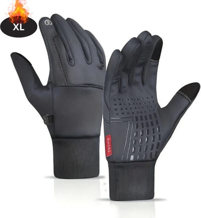 Bovista Winterhandschoen - Handschoenen - Touchscreen Handschoenen - Handschoenen WInter - Winter - Grijs - XL