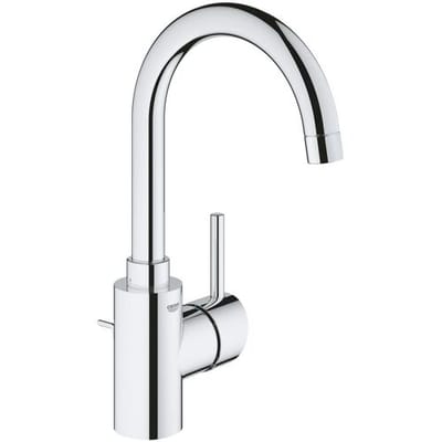 GROHE Concetto wastafelkraan L-size - Met waste - Hoge draaibare uitloop - Chroom