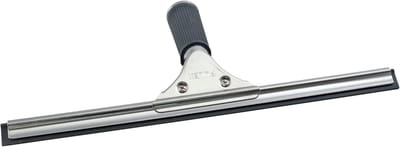 Novaliv raamwisser professioneel 25 cm glasreiniger roestvrij staal met vervangbare rubberen lip raamlip raamwisser raam ruitenwisser douchewisser