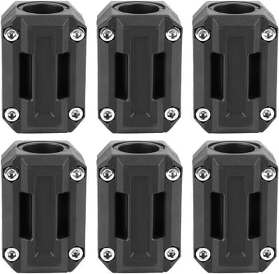 Universele Motorfiets Bumper Protector Decoratie Blokken Zwart 22/25/28mm